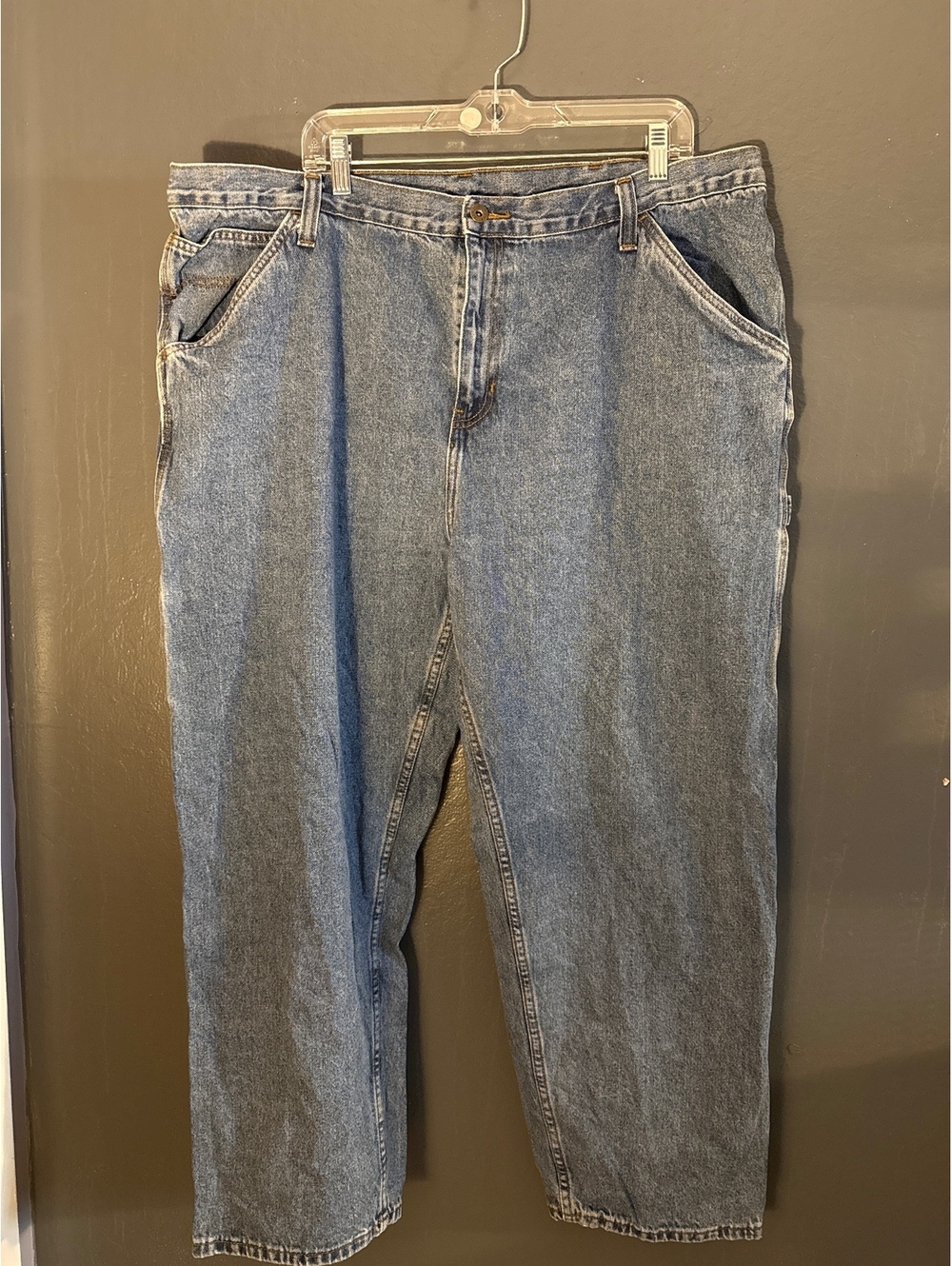 Faded Glory Men's Blue Denim Jeans Size 44x32